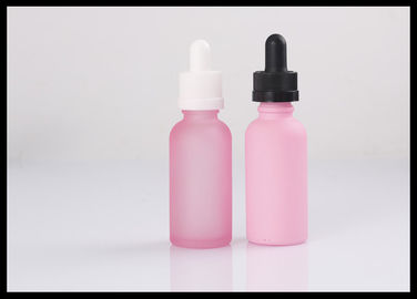 Chine Taille adaptée aux besoins du client rose de bouteilles en verre d'huile essentielle de parfum avec le chapeau sans danger pour les enfants fournisseur