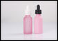 Taille adaptée aux besoins du client rose de bouteilles en verre d'huile essentielle de parfum avec le chapeau sans danger pour les enfants fournisseur